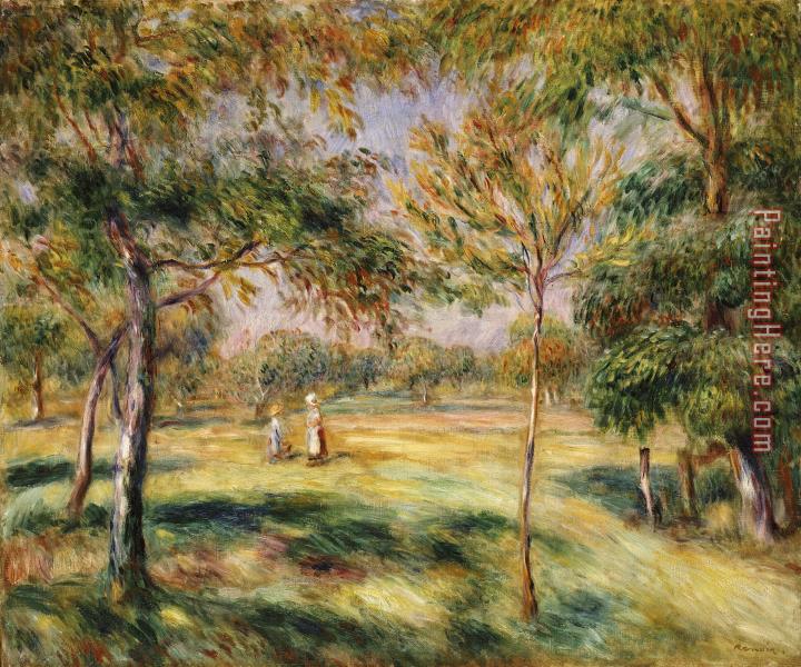 Pierre Auguste Renoir The Glade